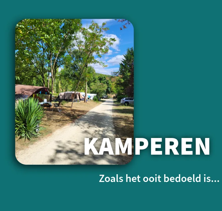 Tegel kamperen